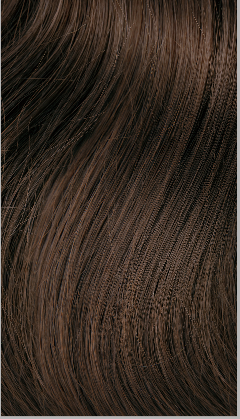 richy hair invisible clip ins. Ett naturligt lyxigt löshår. lätta, flexibla och designade för en sömlös applicering hemma. Djup chokladbrun färg 0404 i 50cm.