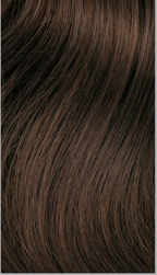 richy hair invisible clip ins. Ett naturligt lyxigt löshår. lätta, flexibla och designade för en sömlös applicering hemma. Djup chokladbrun färg 0404 i 50cm.